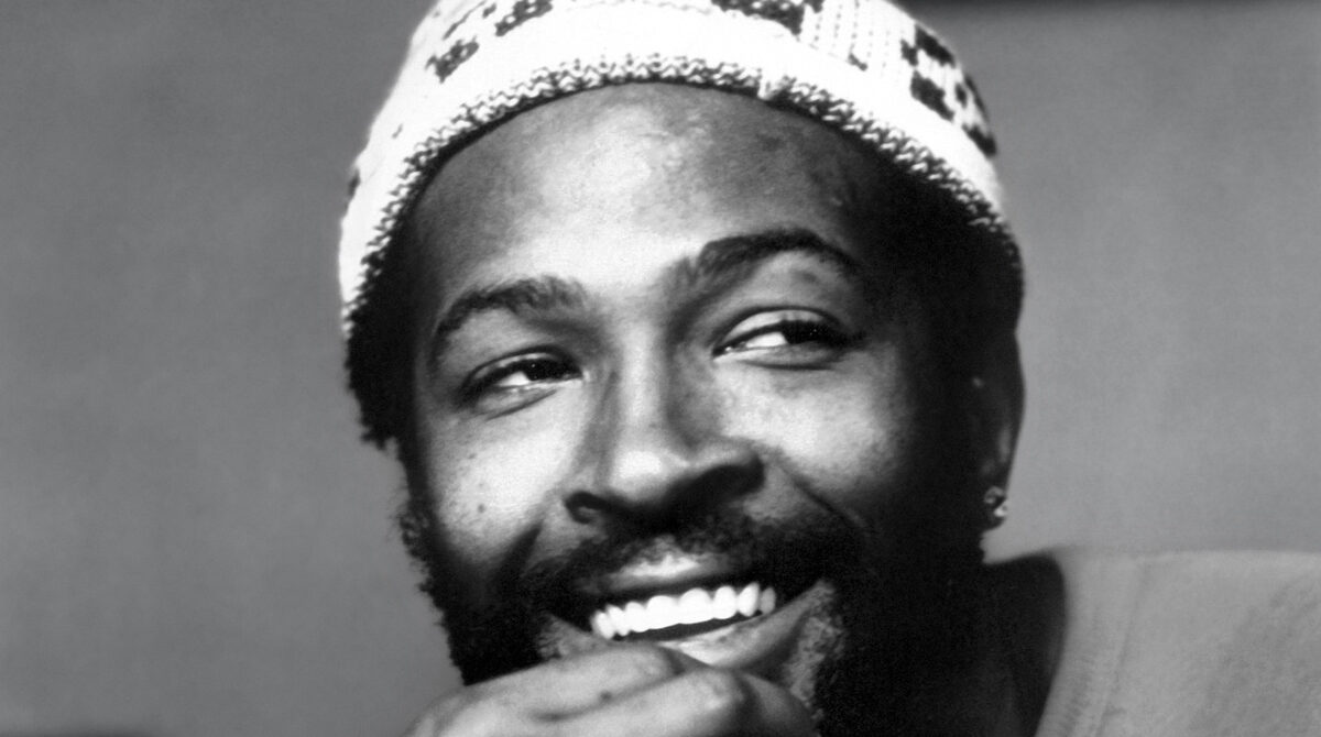 Marvin Gaye publicity photo from 1973, the year Let's Get It On was released
