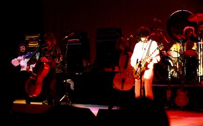 Electric Light Orchestra live in 1978, a related Artists post covering 11 of their songs