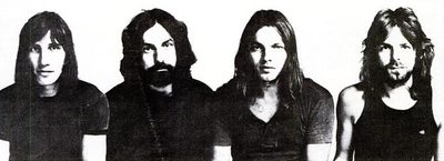 The four members of Pink Floyd in 1971, a related Songs post covering Wish You Were Here